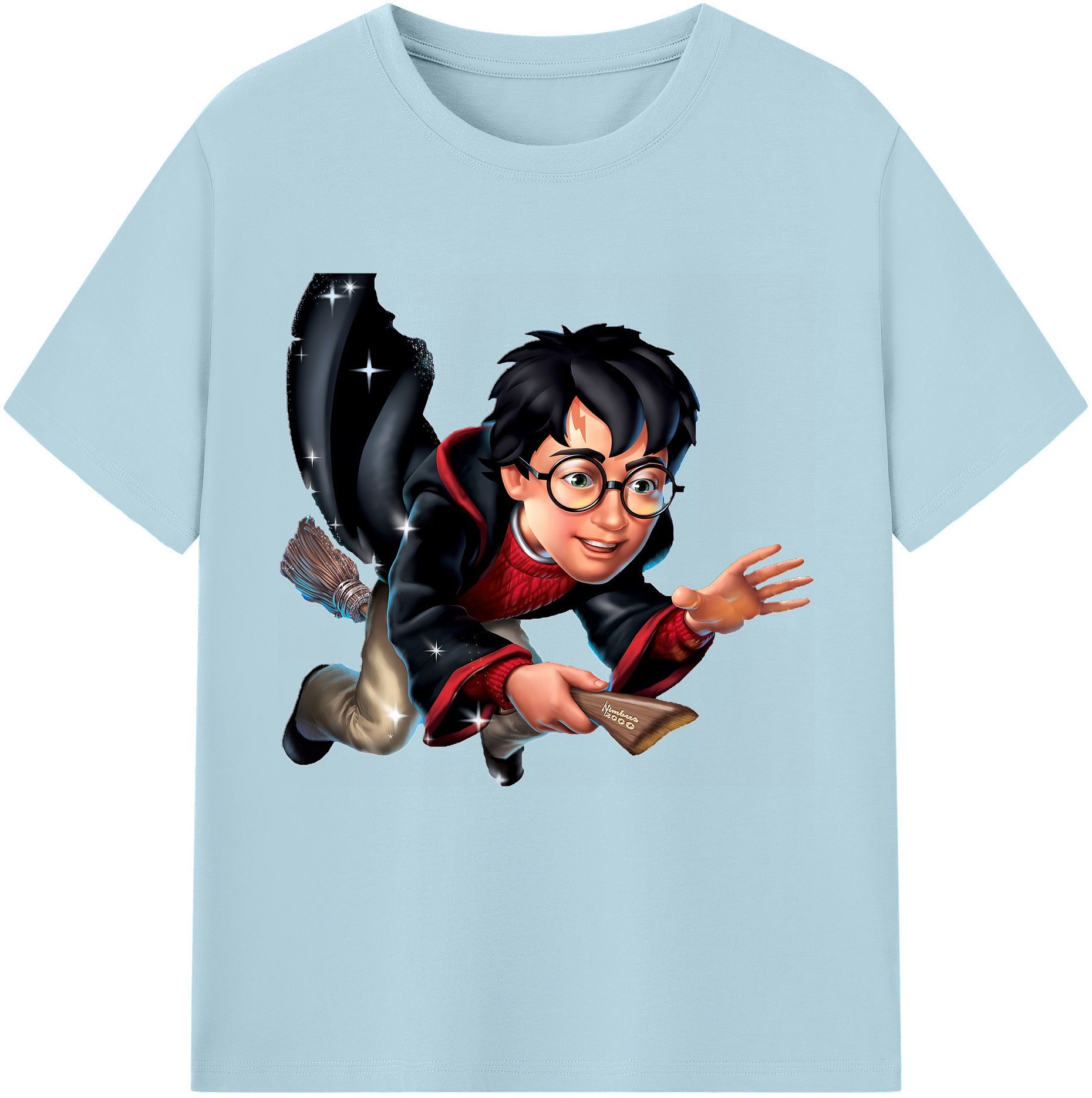 （画像用） Harry Potter ハリー・ポッターシリーズ 綿100％半袖Tシャツ（フロントプリント）